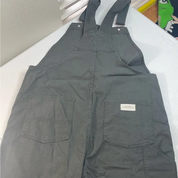 REI Co-op Trailsmith Short Overalls Women’s 12 NWT Utility Hiking Black - Picture 7 of 8